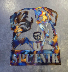 Australian Shepherd Metal Wall Art
