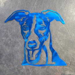 Whippet Metal Wall Art