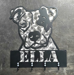 Pitbull Key & Leash Hanger