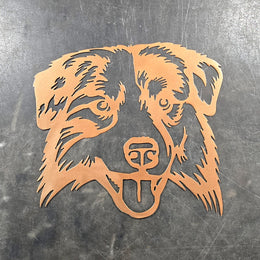 Australian Shepherd Metal Wall Art