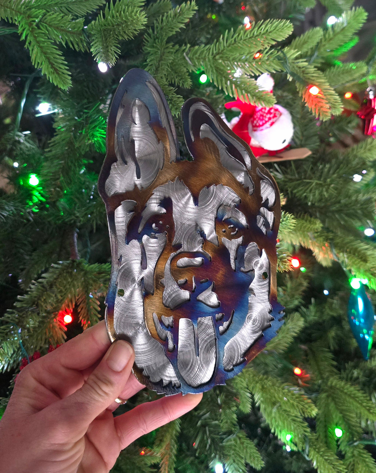German Shepherd Metal Wall Art