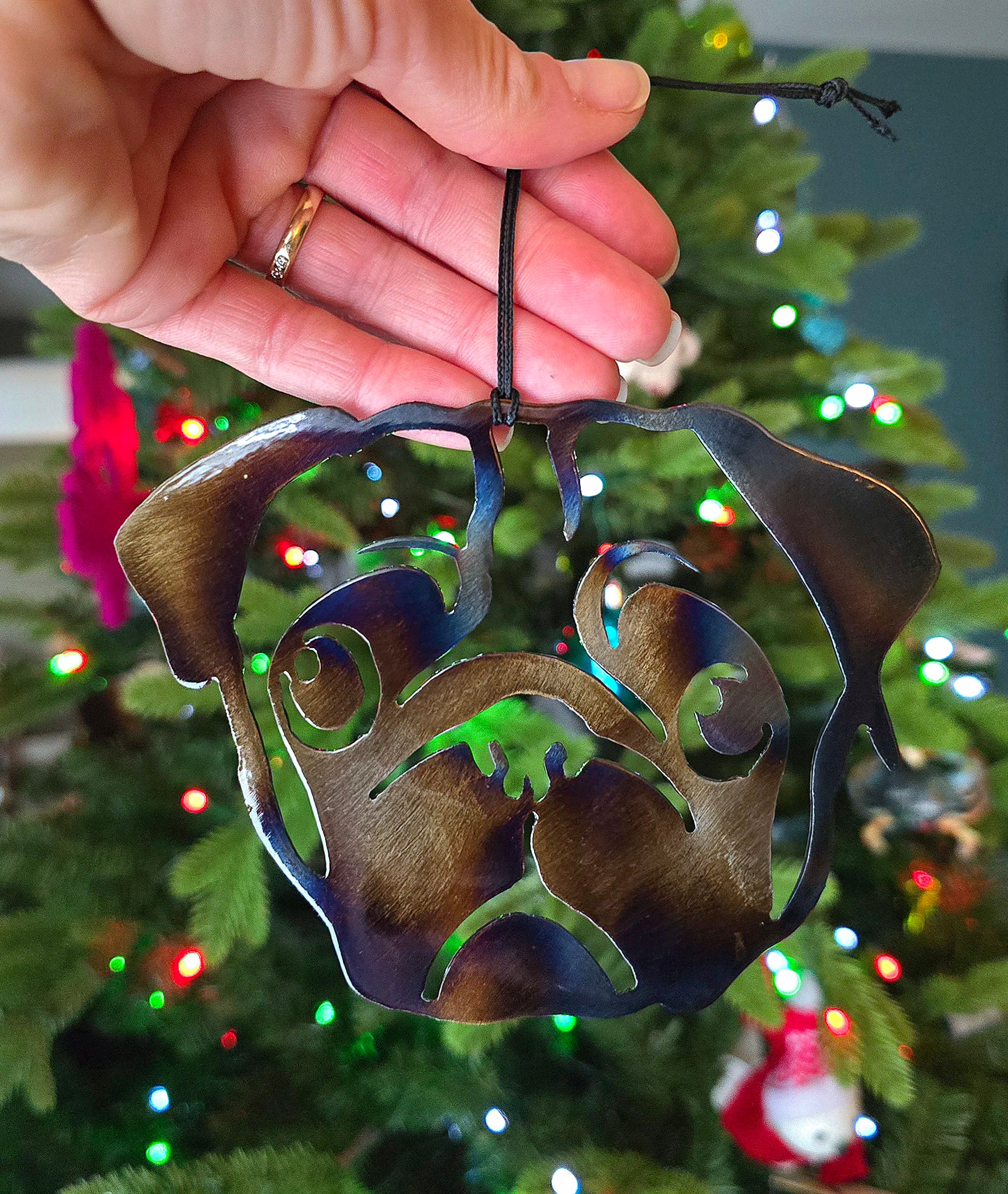 Pug Ornament #1