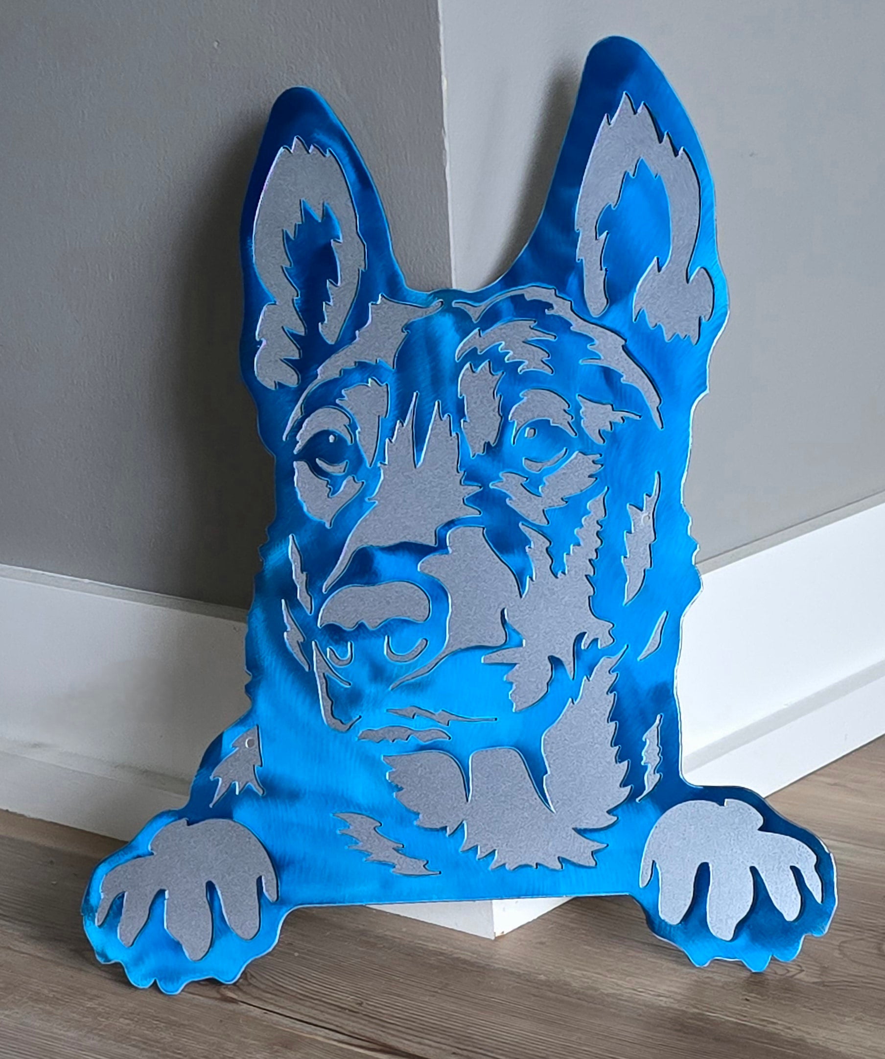 Belgian Malinois Metal Wall Art #3
