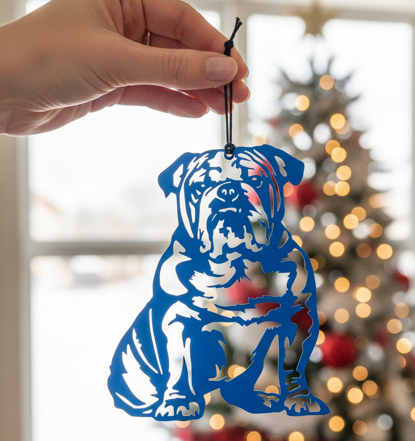 Bulldog #5 Ornament