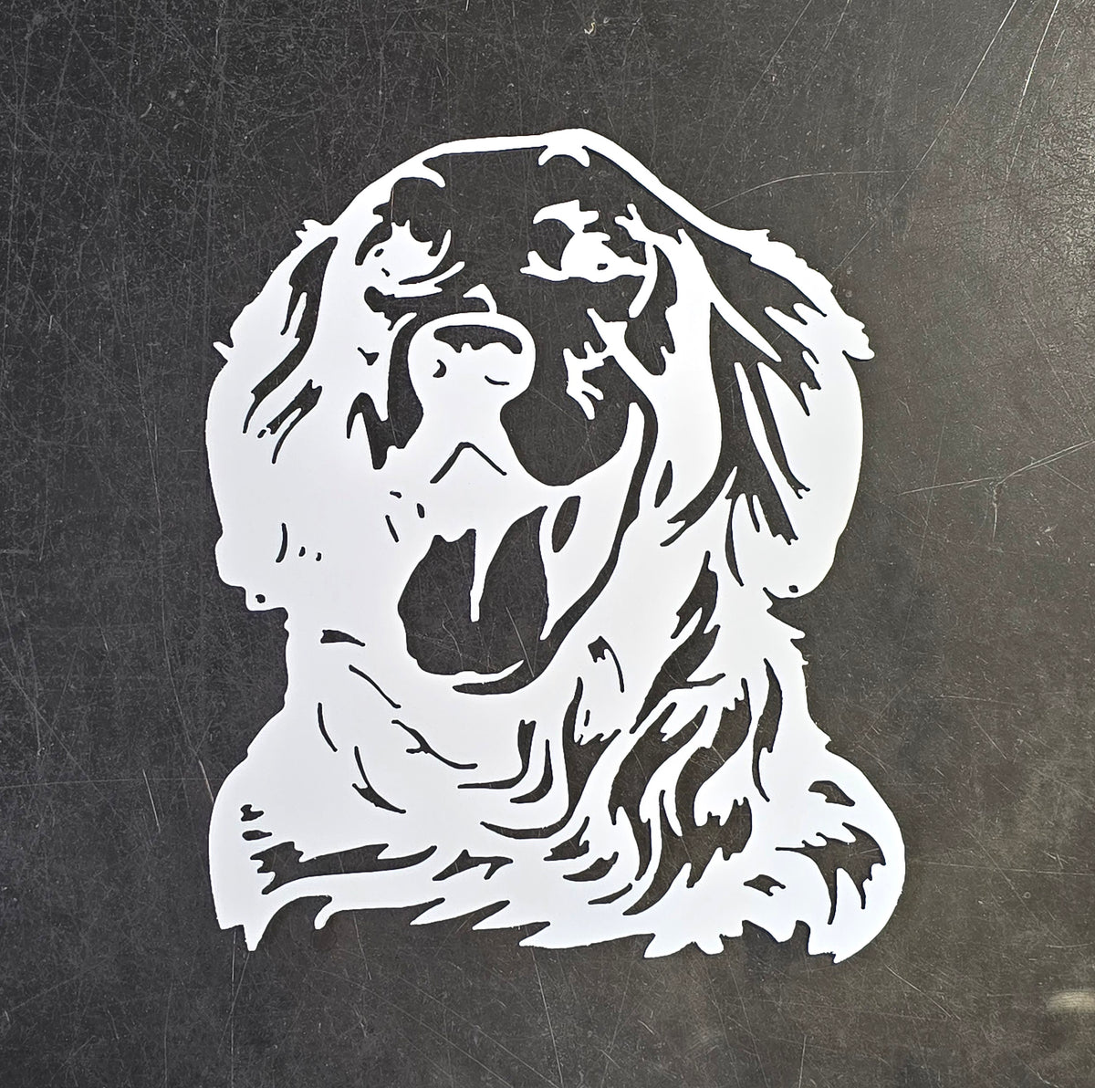 Golden Retriever Metal Wall Art #2