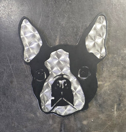 Boston Terrier Metal Wall Art