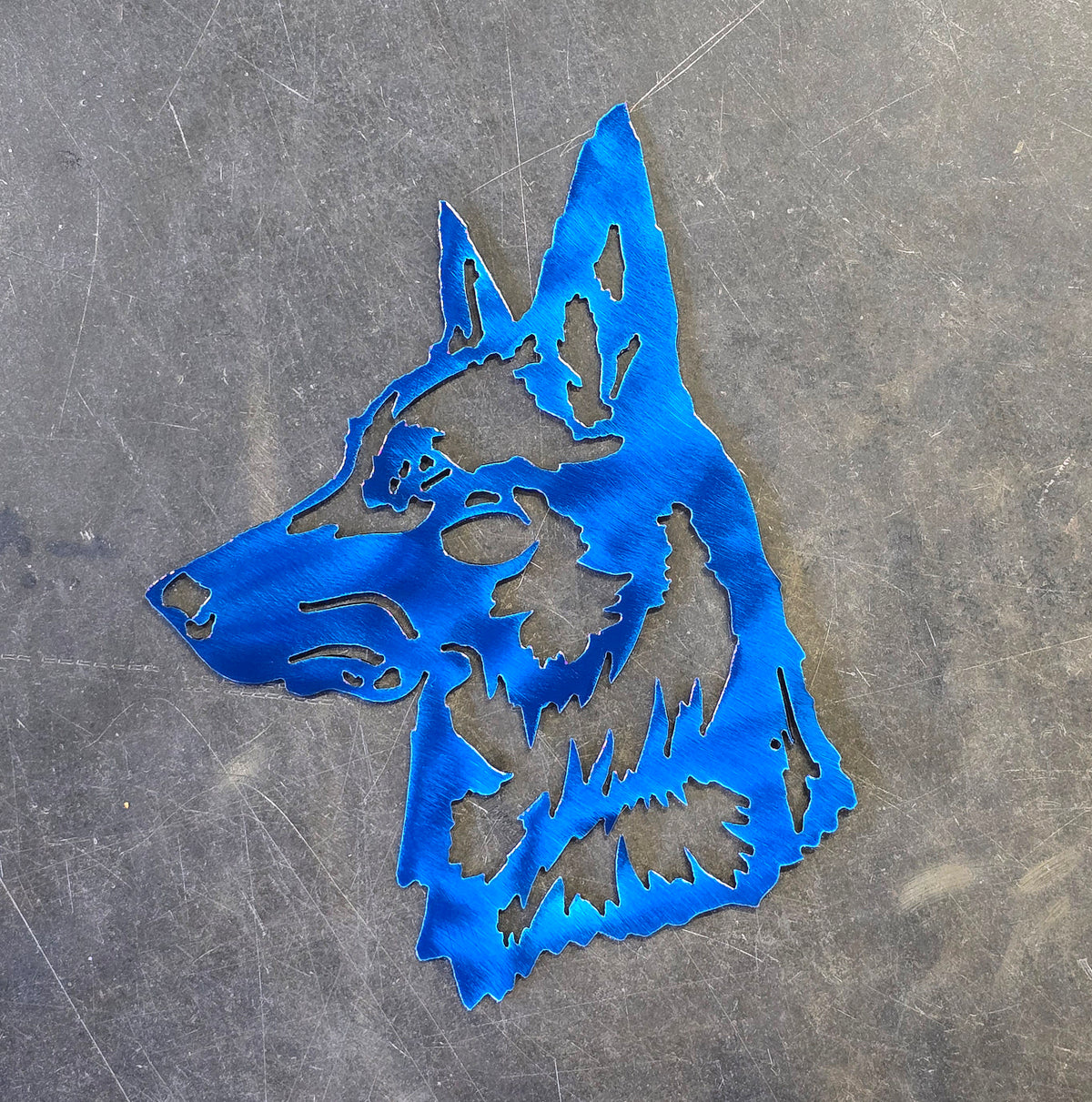 Belgian Malinois Metal Wall Art #1