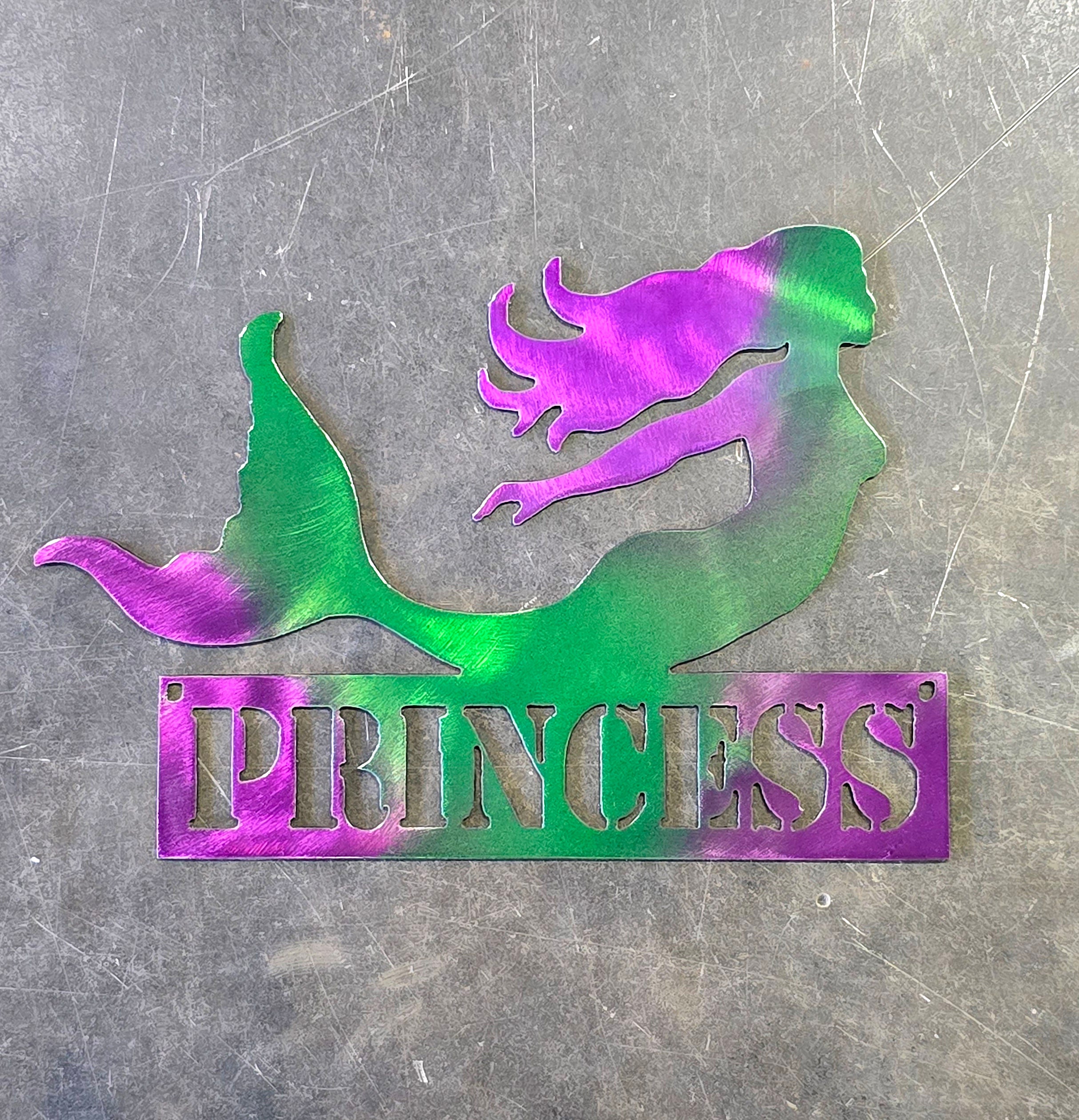 Mermaid #2 Metal Art