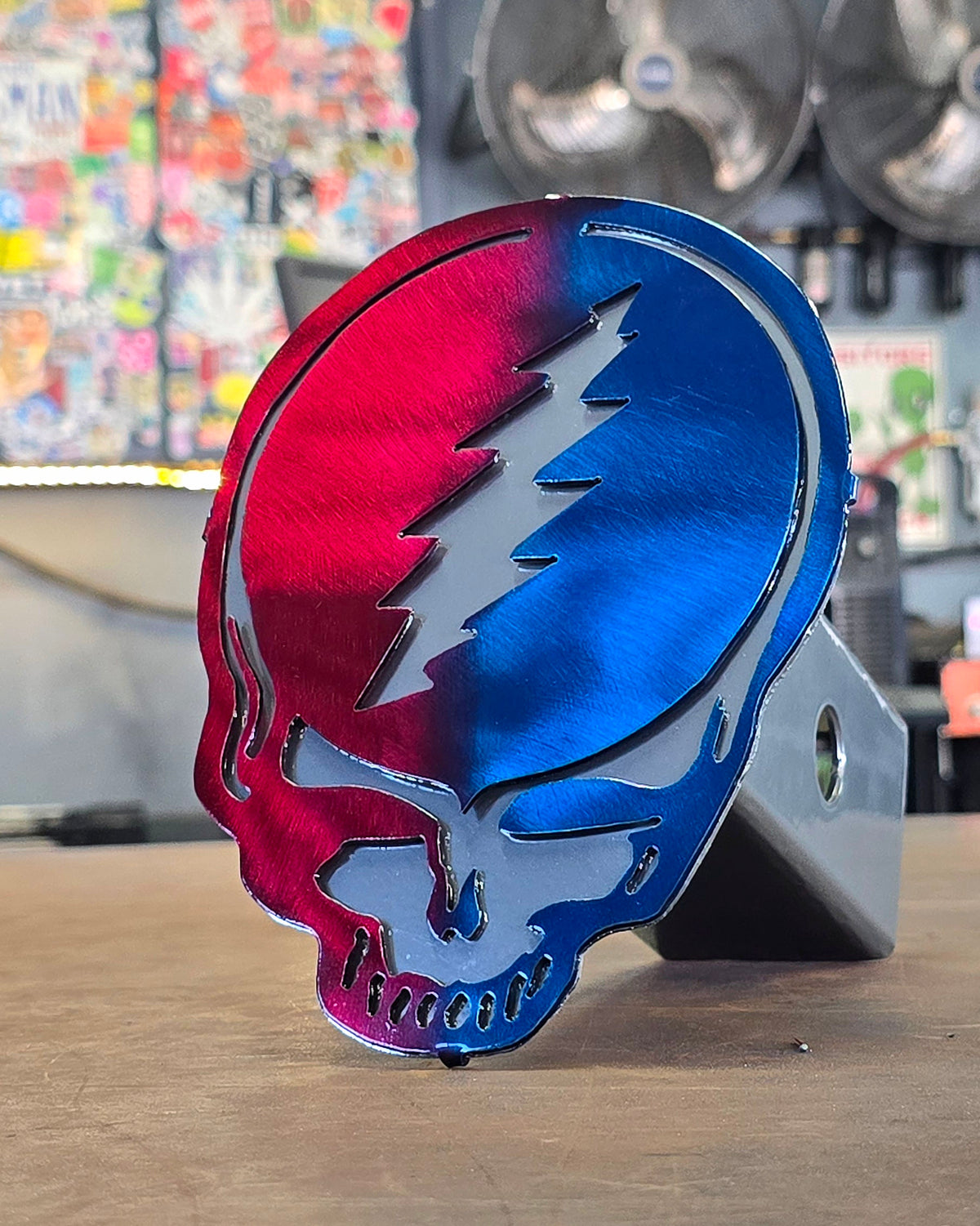 Stealie Metal Hitch Cover