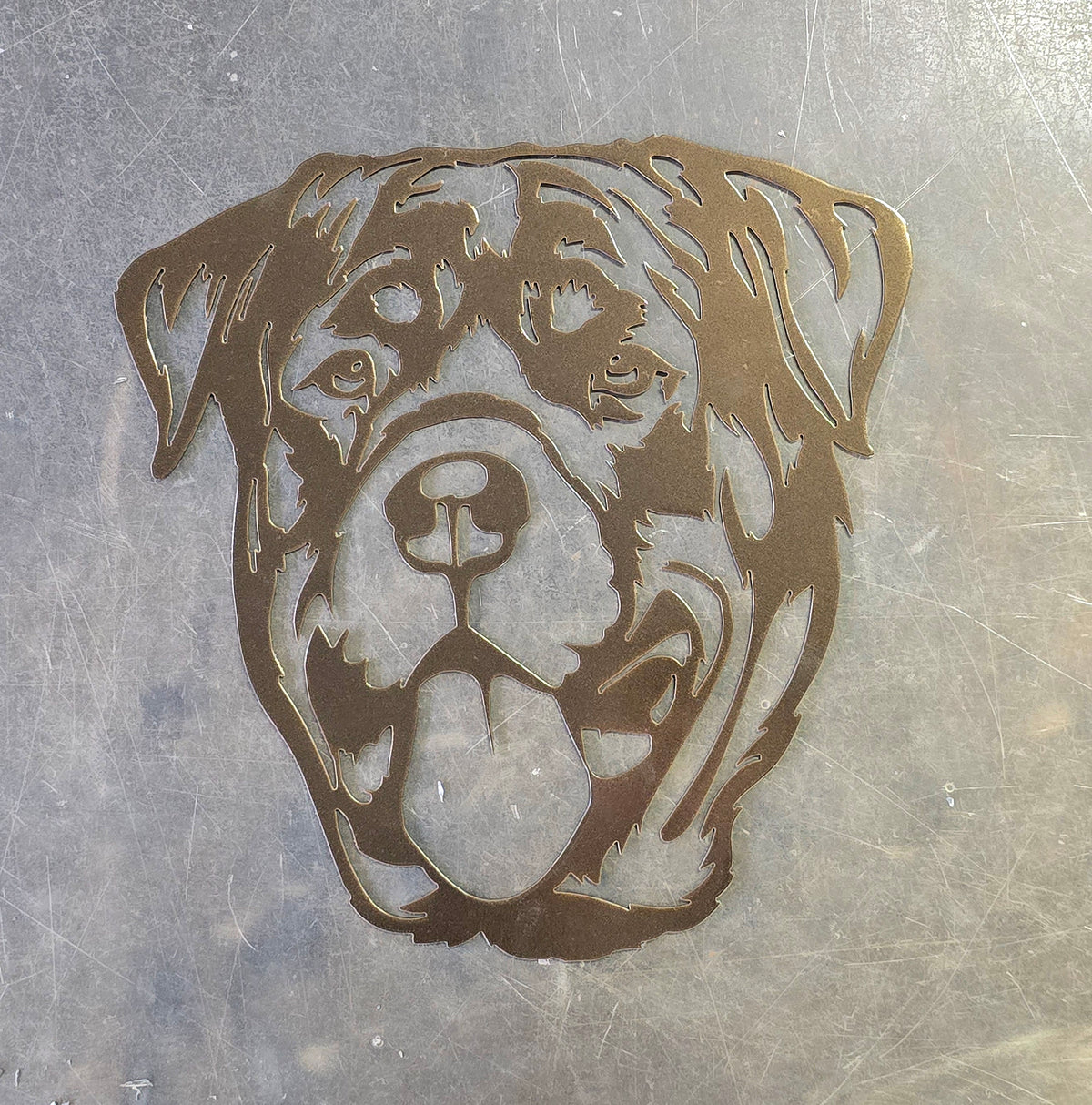 Rottweiler Metal Wall Art