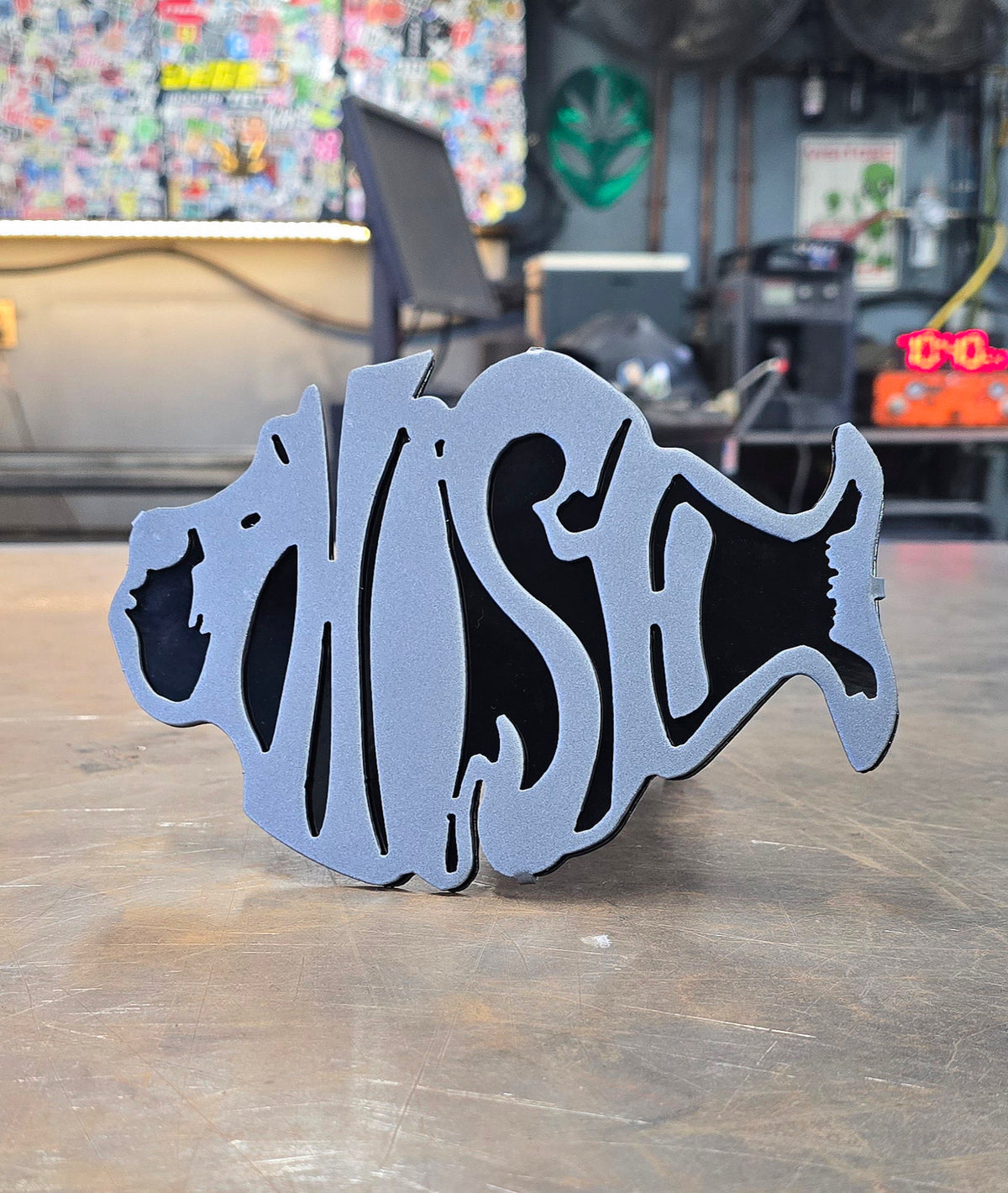 Phish Metal Hitch Cover