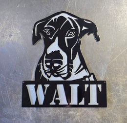 Great Dane Metal Wall Art