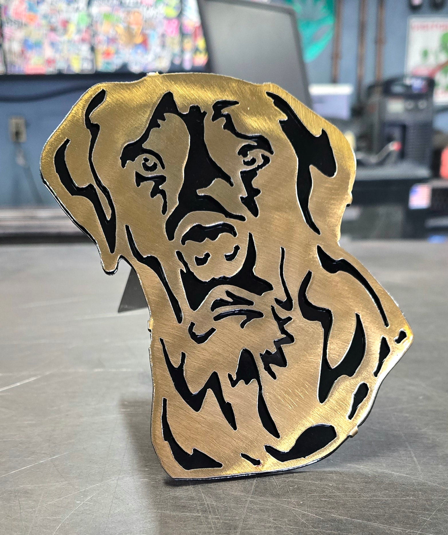 Labrador Retriever Metal Hitch Cover- Sale