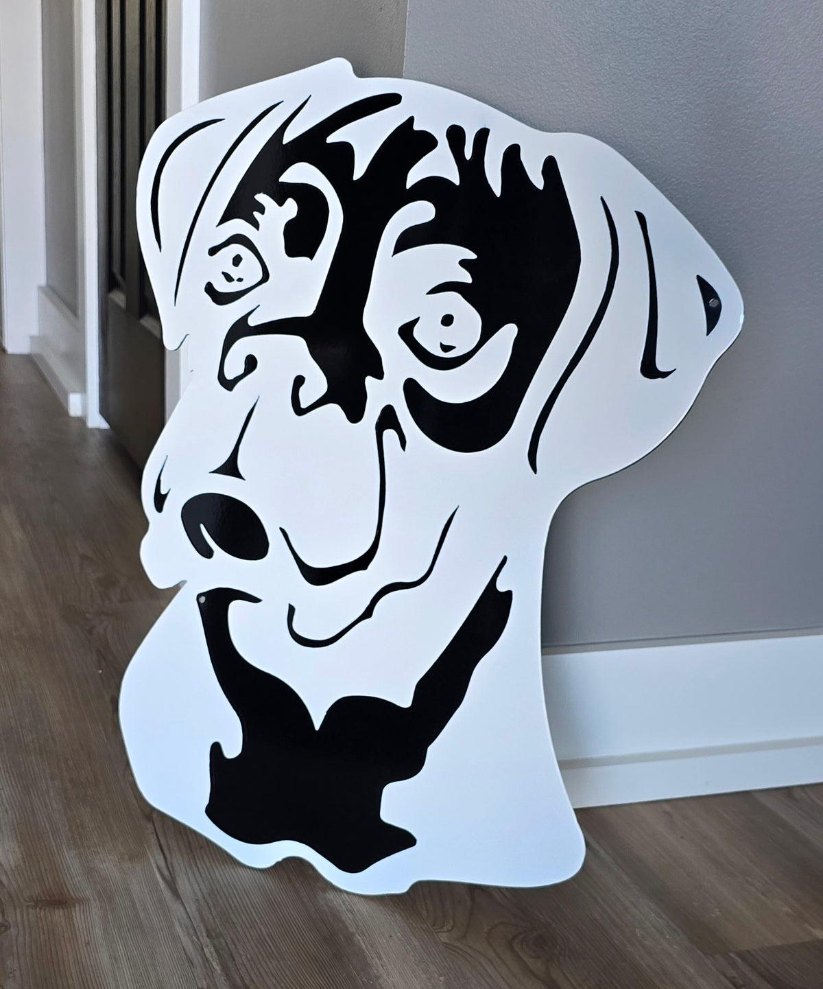 Boxer Metal Wall Art #1
