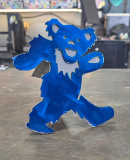 Dancing Bear Metal Hitch Cover