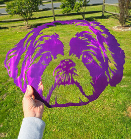 Shih Tzu Metal Wall Art