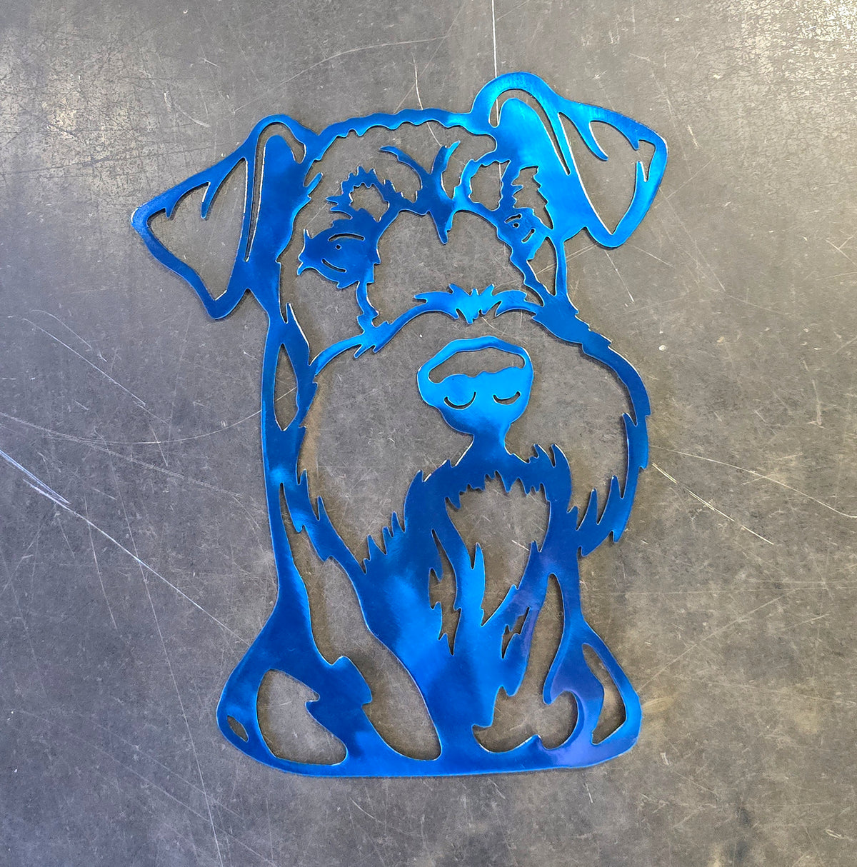 Airedale Terrier Metal Wall Art #1