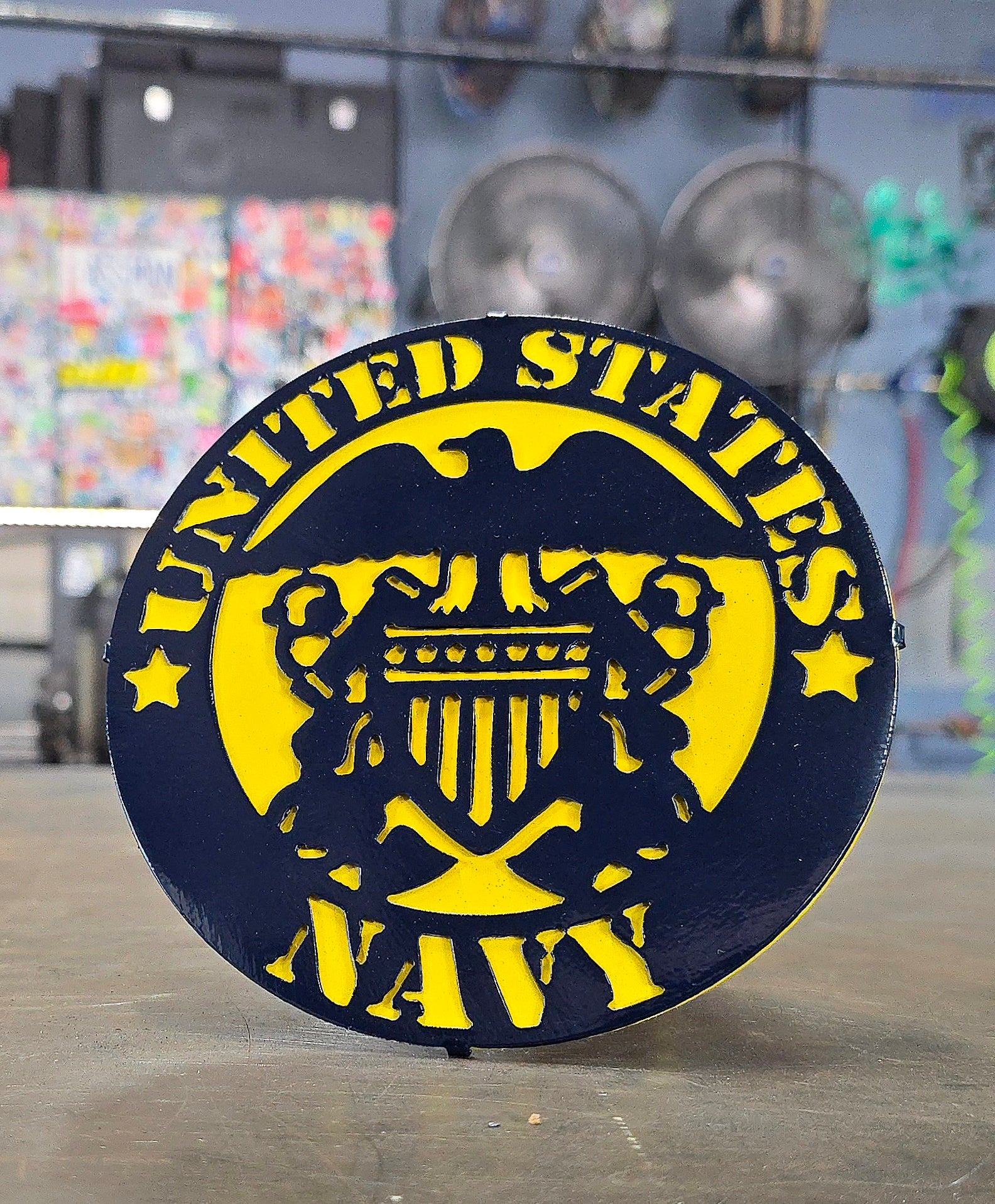 Navy Hitch Cover