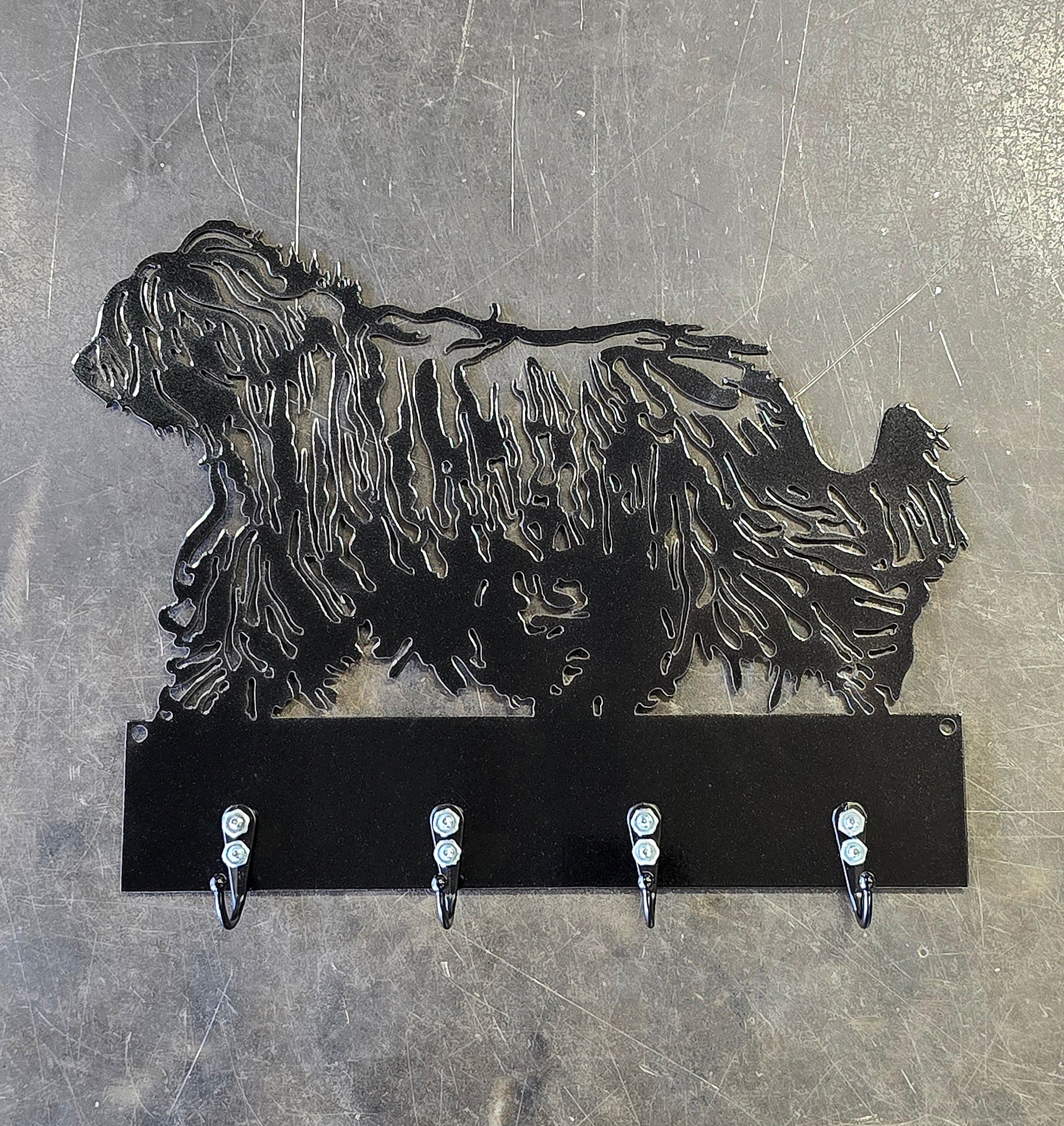 Bergamasco Key & Leash Hanger
