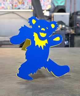 Dancing Bear Metal Hitch Cover