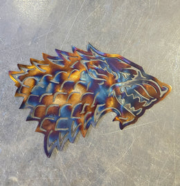 House Stark Metal Wall Art