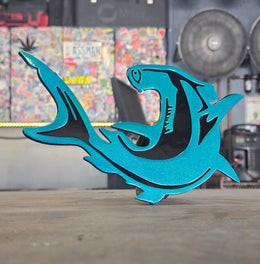 Hammerhead Shark Metal Hitch Cover