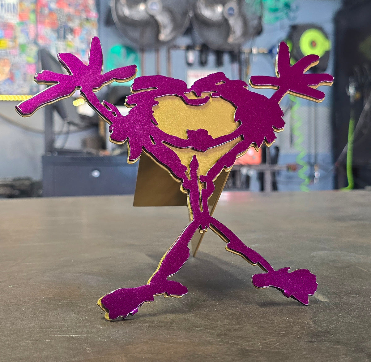 Pearl Jam Stickman Metal Hitch Cover