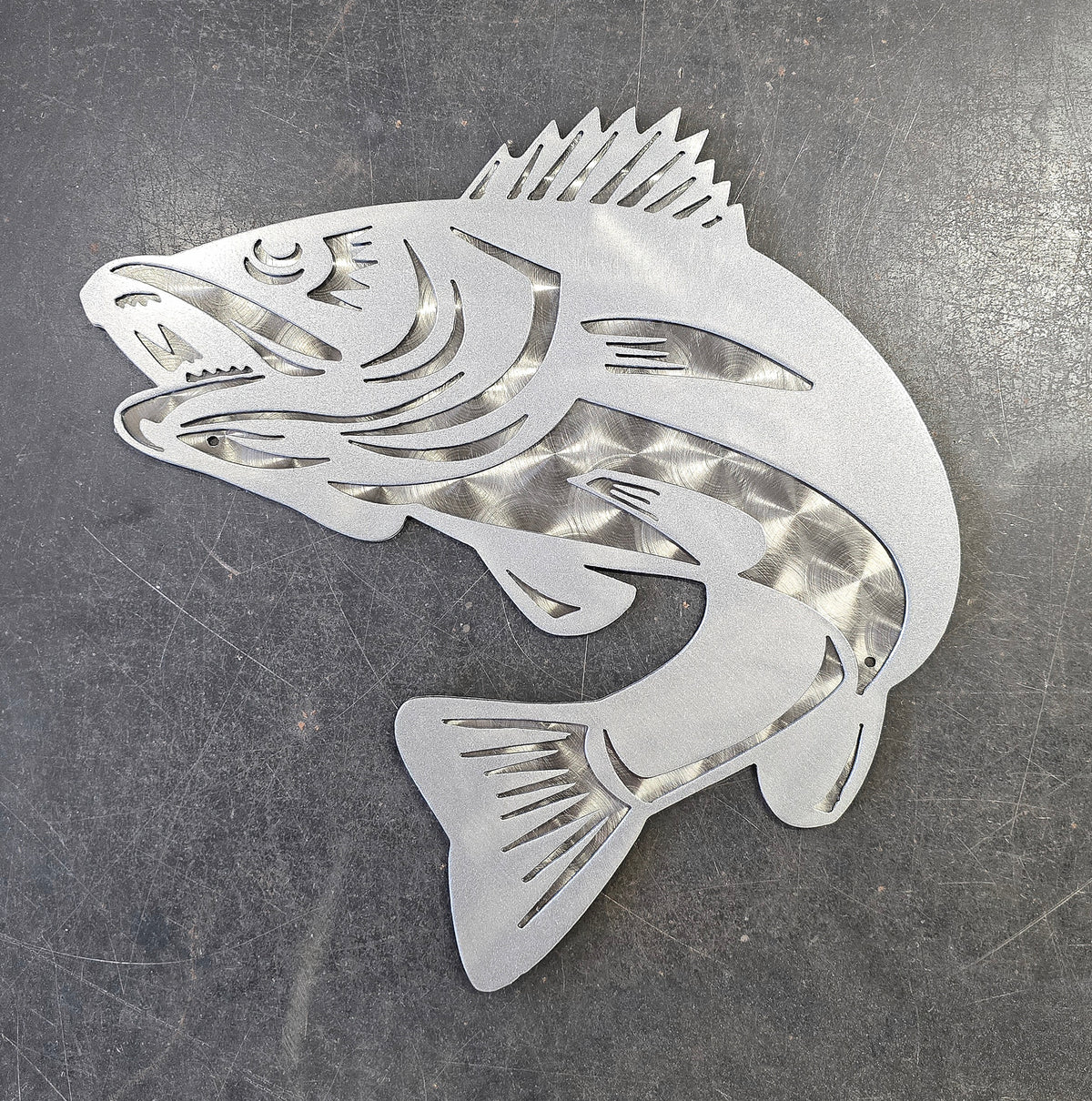 Walleye Metal Wall Art