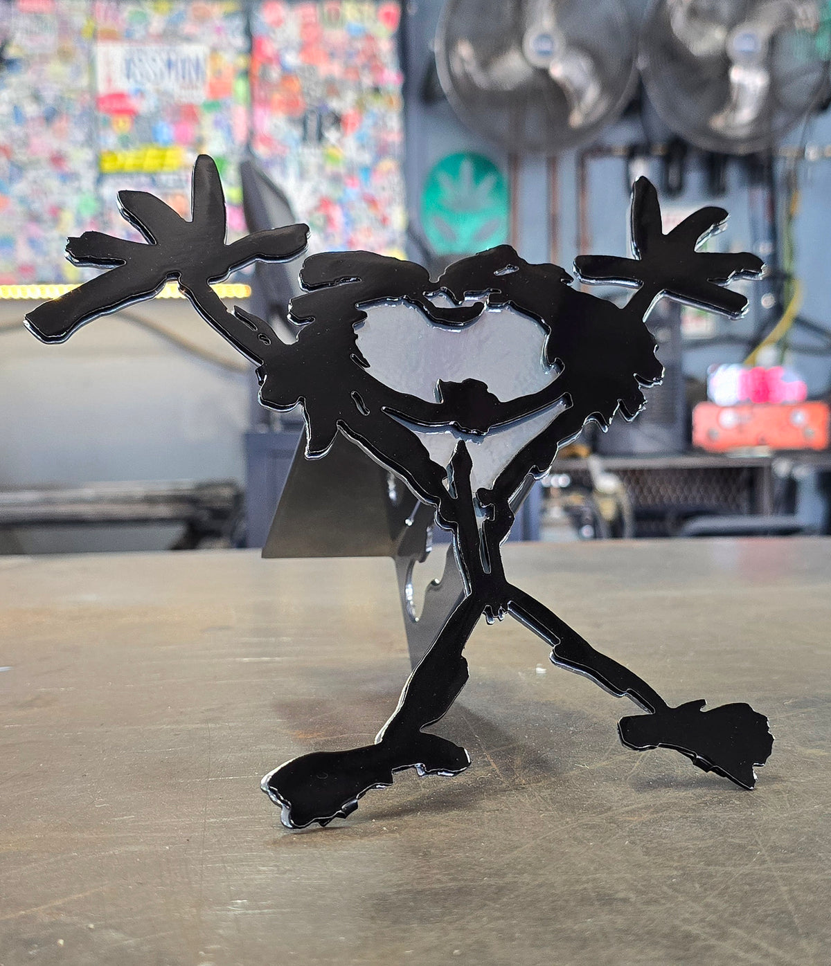 Pearl Jam Stickman Metal Hitch Cover