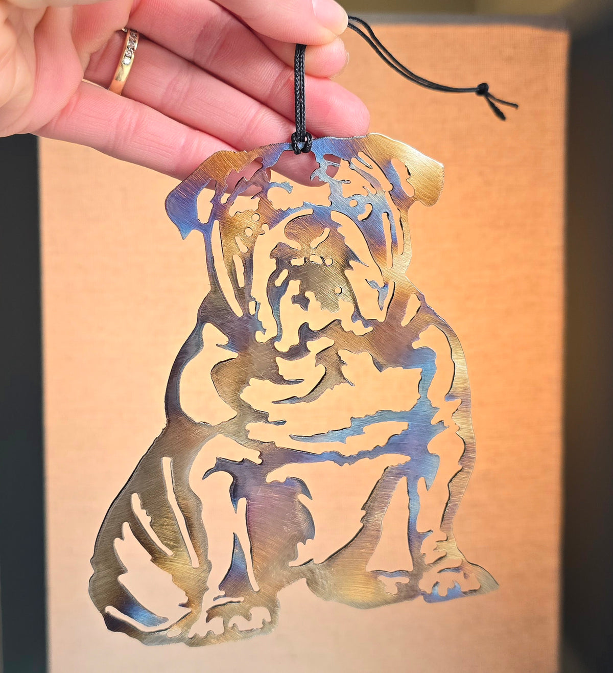 Bulldog Ornament #4