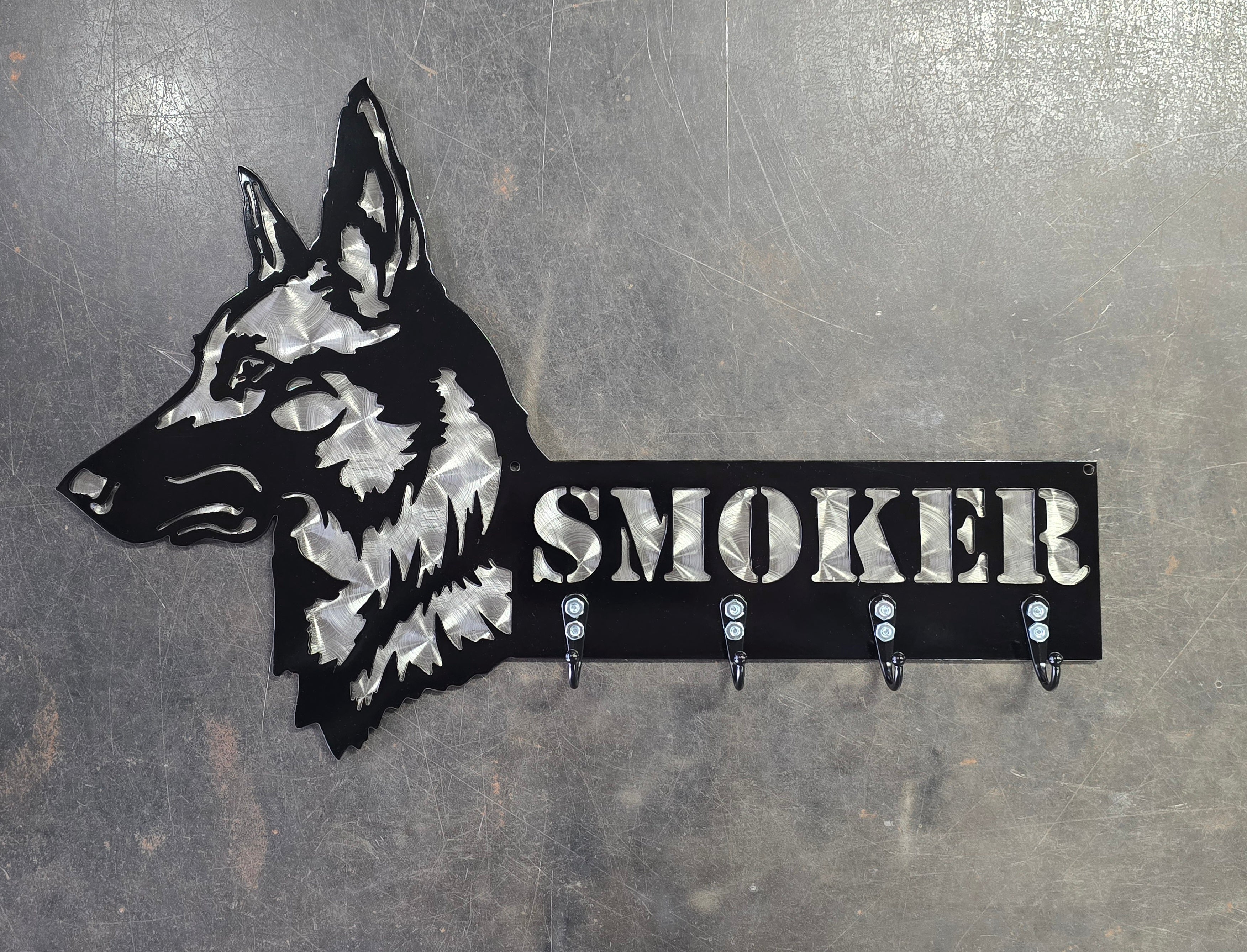 Belgian Malinois Personalized Key & Leash Hanger #1