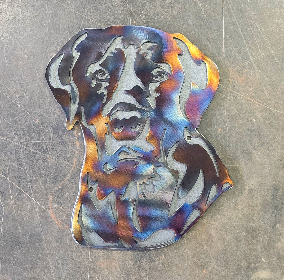 Labrador Retriever Metal Wall Art