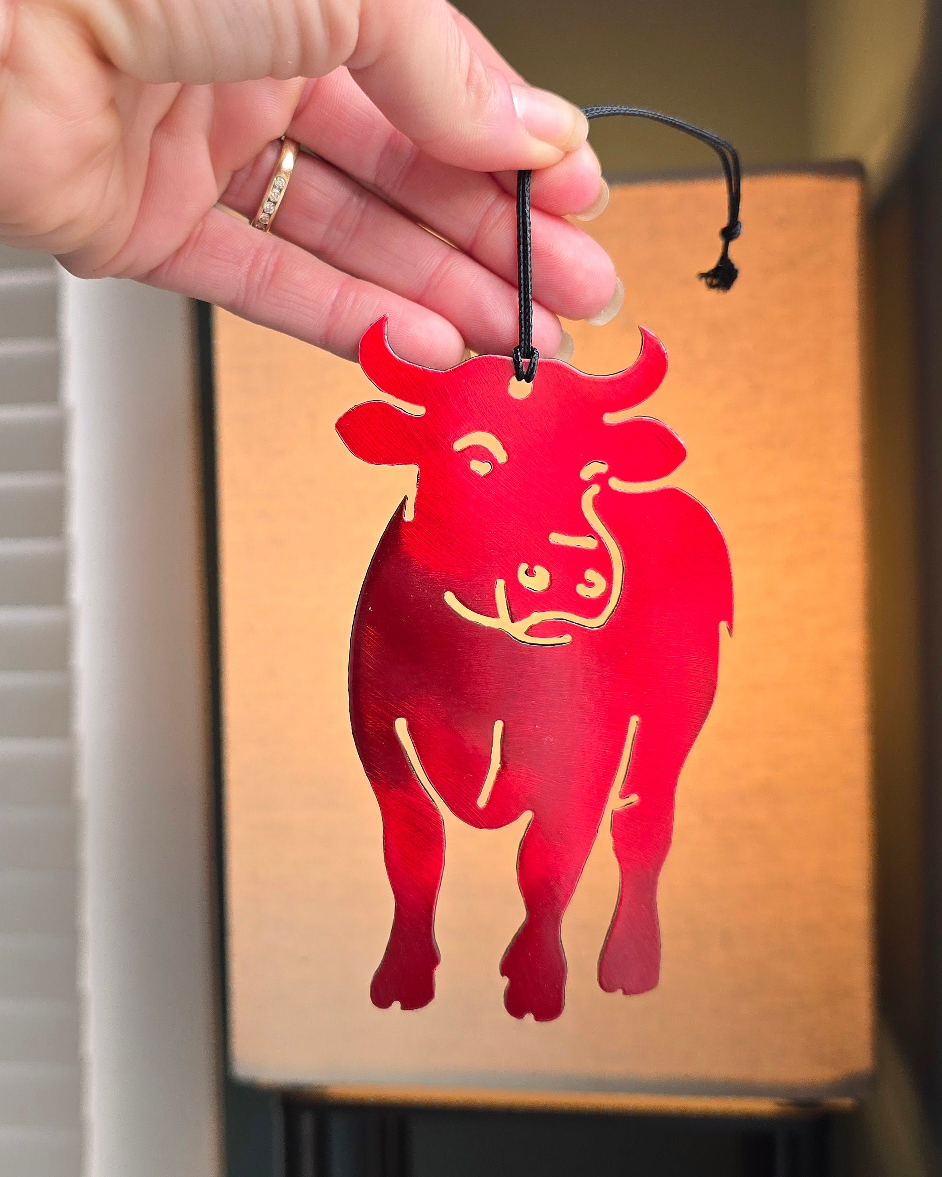 Bull Ornament