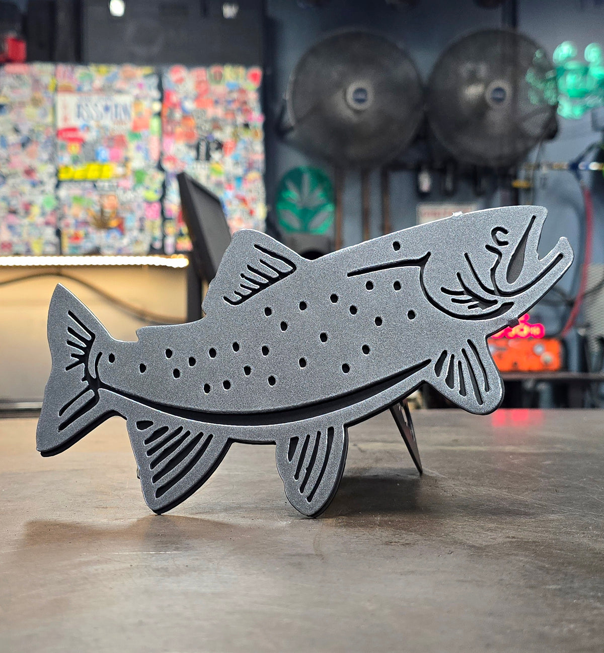 Trout Metal Hitch Cover