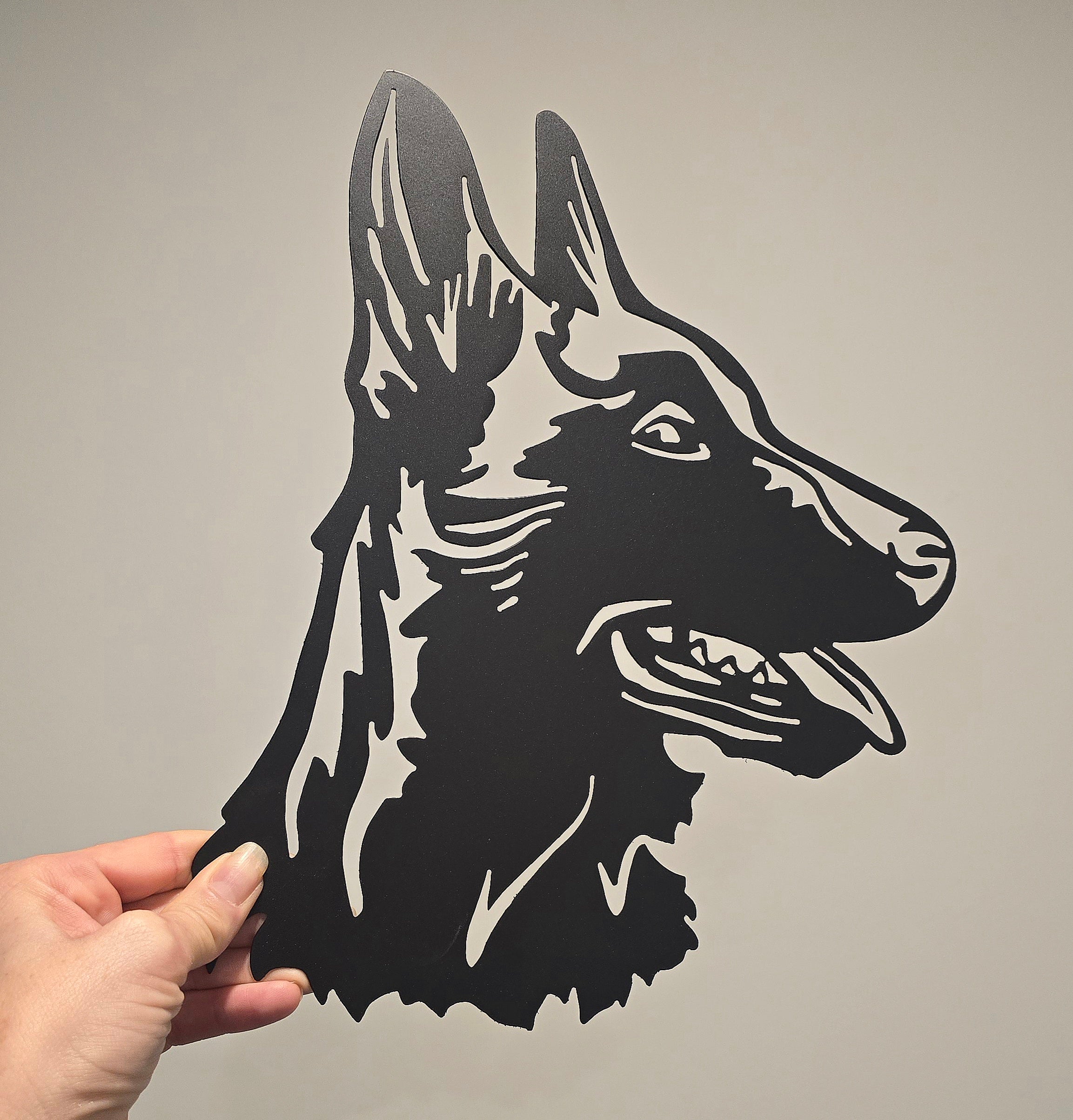Belgian Malinois Metal Wall Art #2