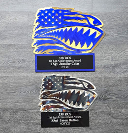Military eagle award pair by Elite Metalworking
