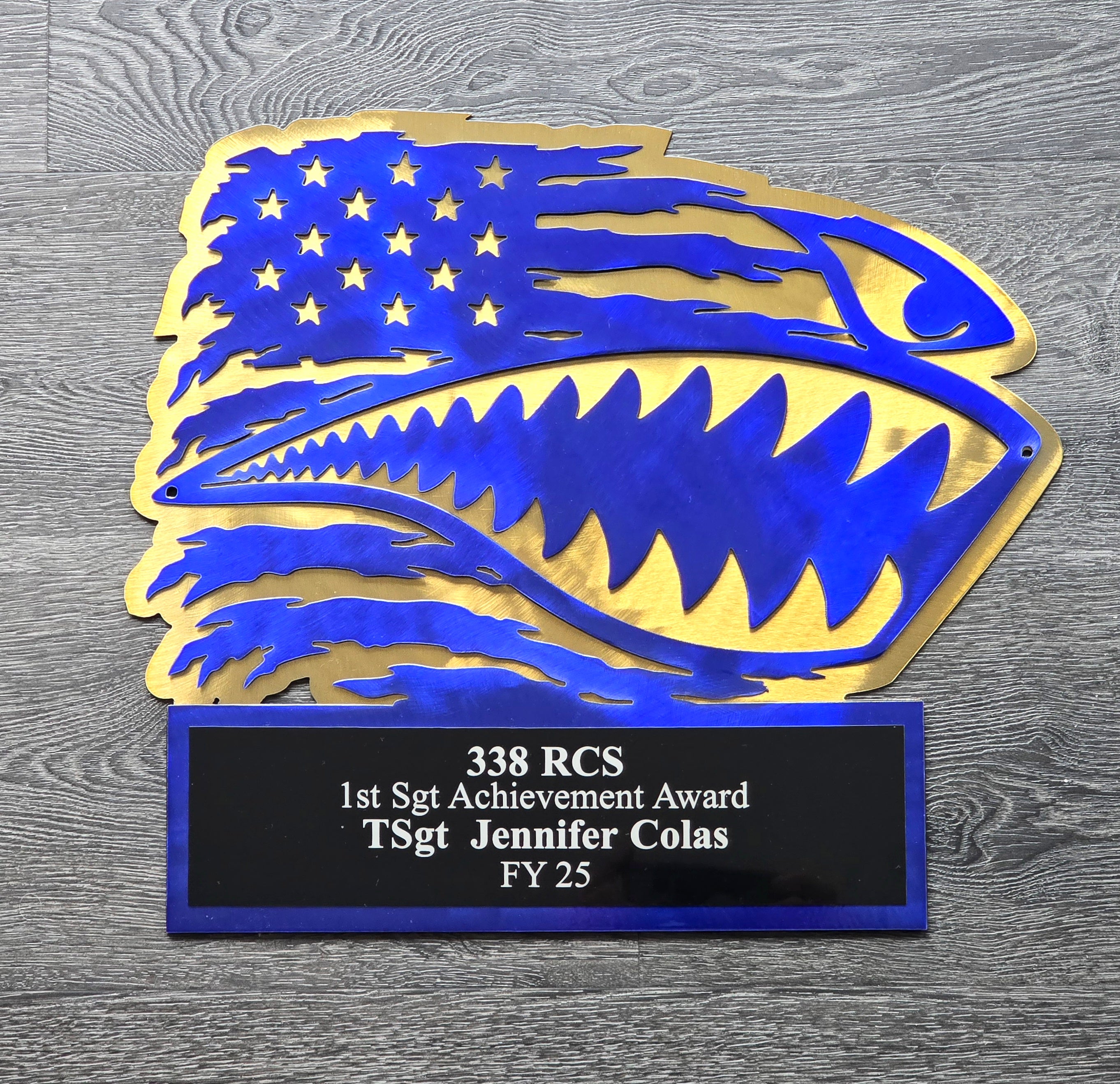 Custom Military, Police & Fire Metal Awards