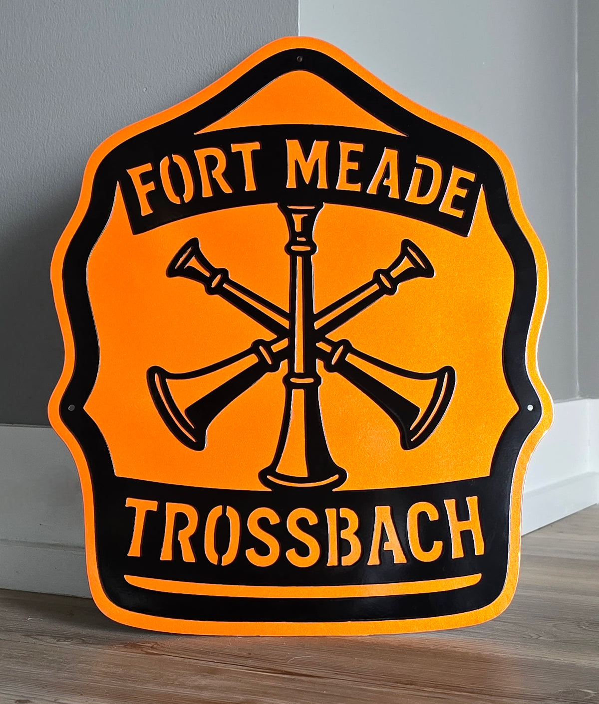 Fort Meade fire department emblem by Elite Metalworking