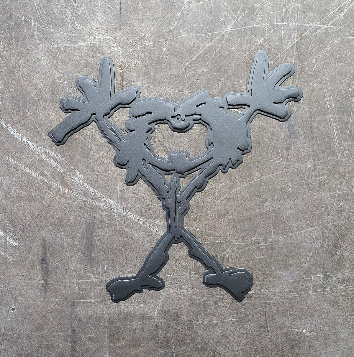 Pearl Jam "Stickman" Metal Wall Art