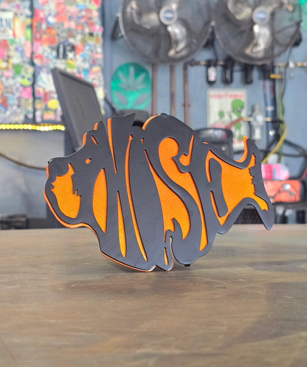 Phish Metal Hitch Cover