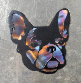 French Bulldog Metal Wall Art