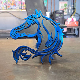 Horse Metal Hitch Cover