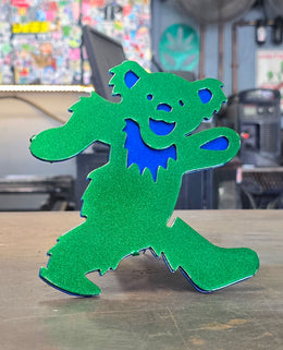 Dancing Bear Metal Hitch Cover