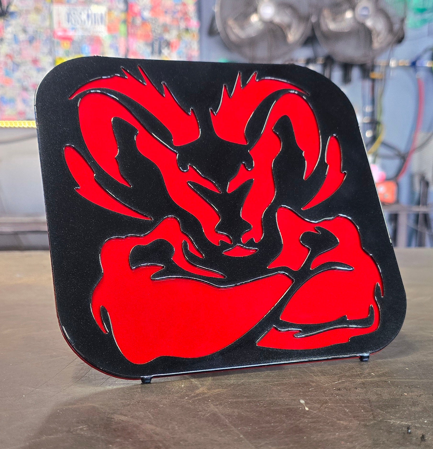 Dodge Ram Metal Hitch Cover