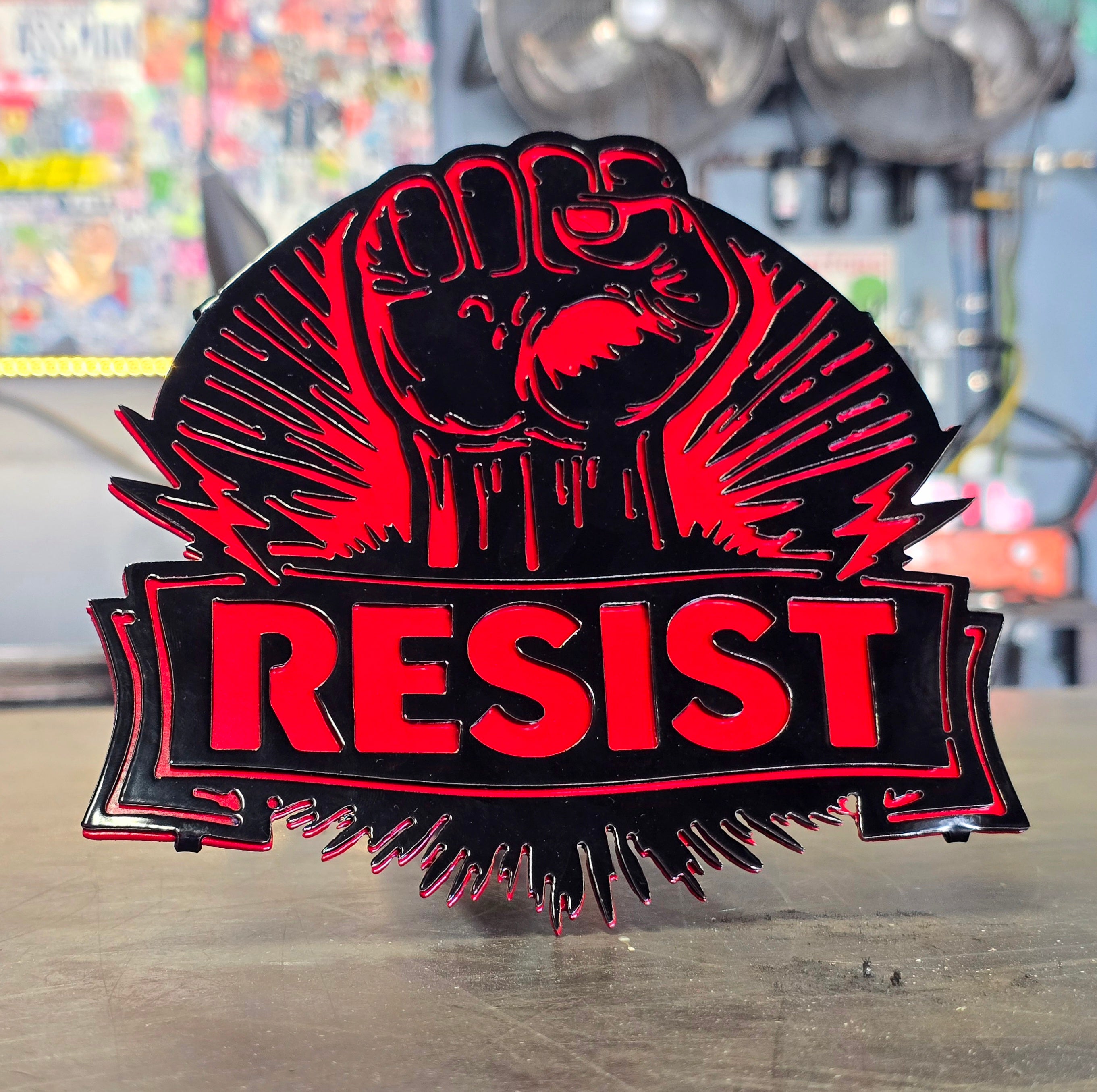 Resist Metal Hitch Cover