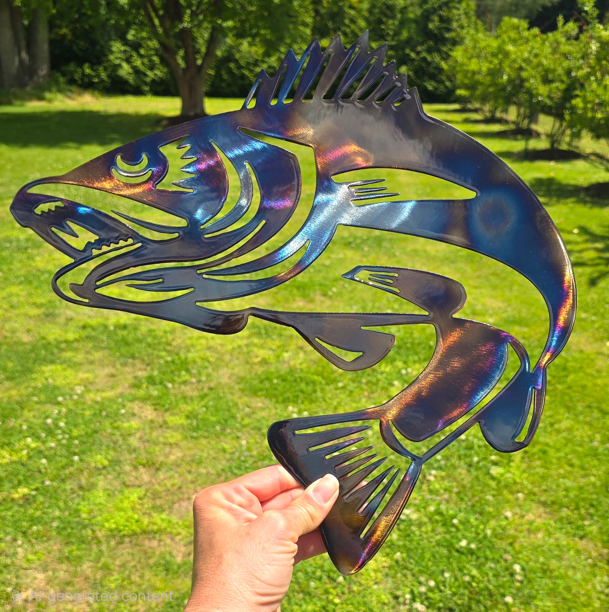 Walleye Metal Wall Art