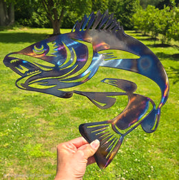Walleye Metal Wall Art