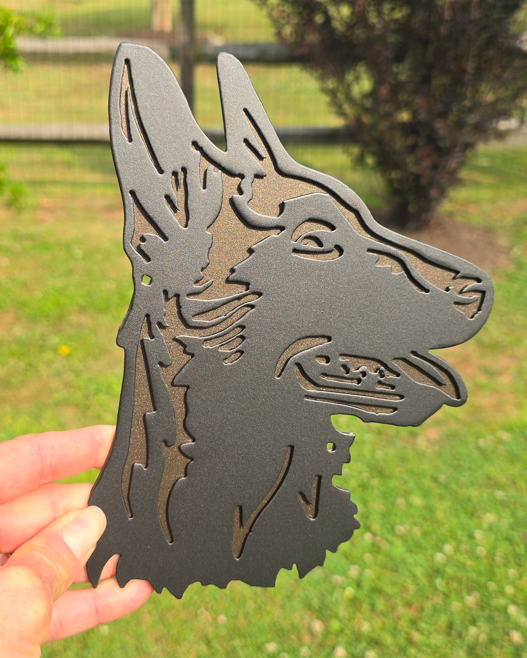 Belgian Malinois Metal Art #2- Sale