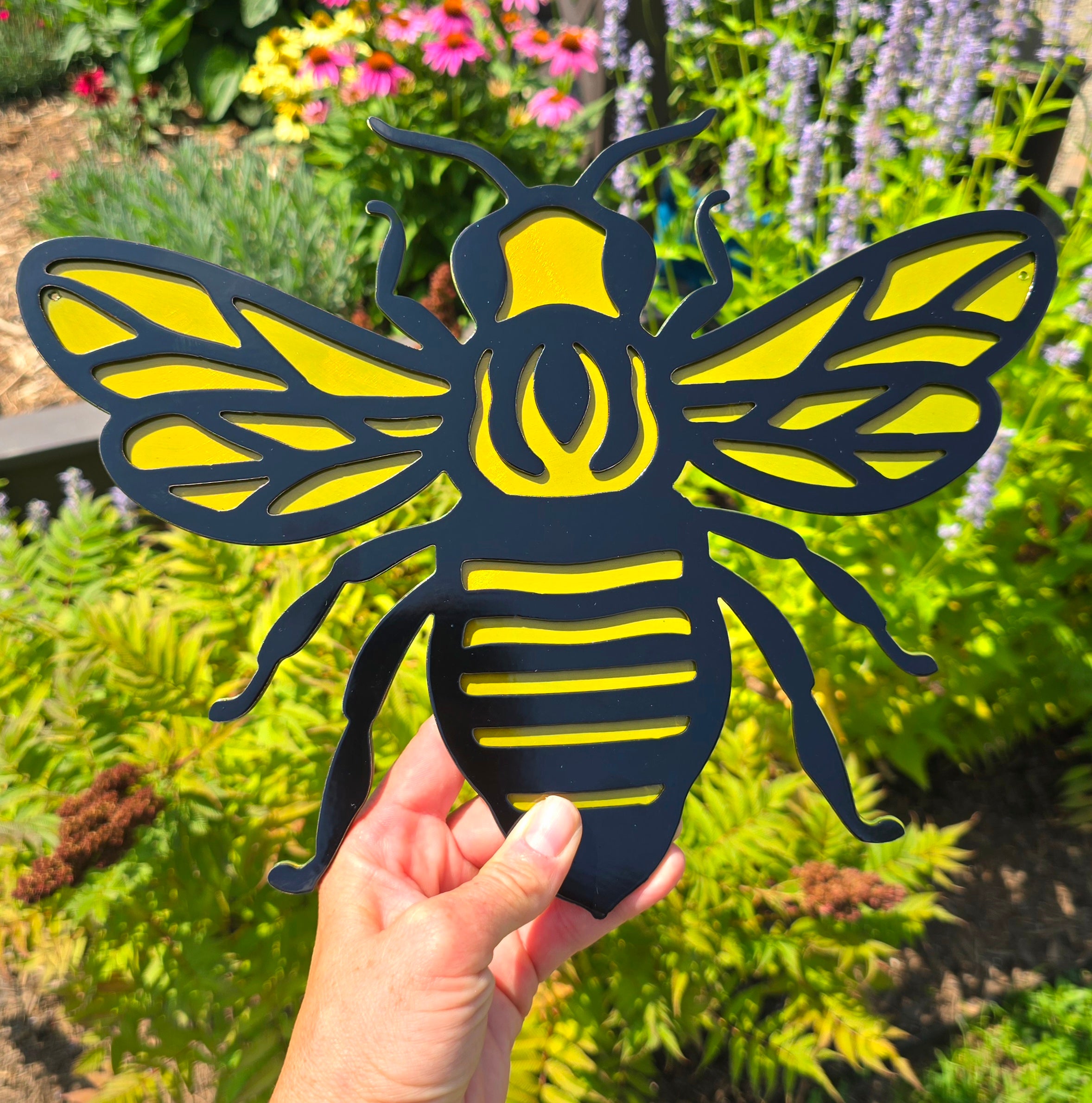 Bee Metal Wall Art