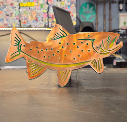 Trout Metal Hitch Cover